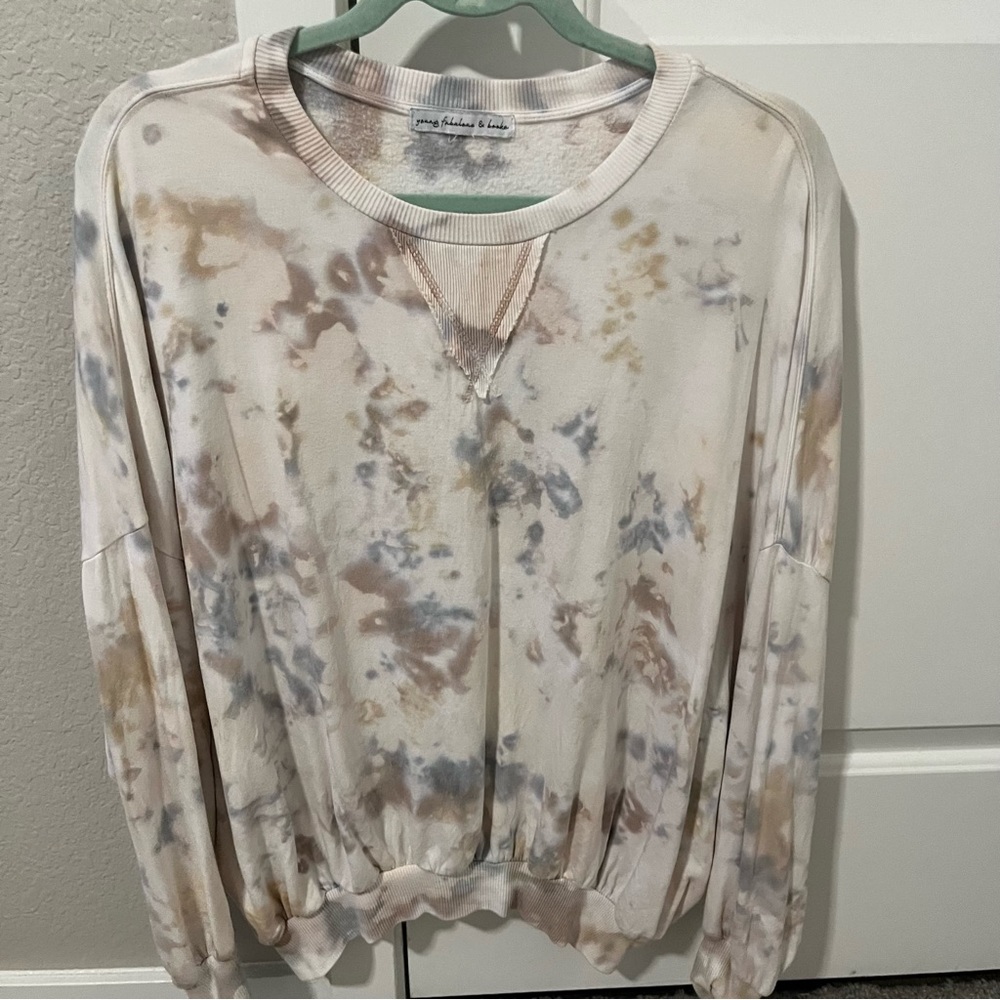 Tie dye sweatshirt